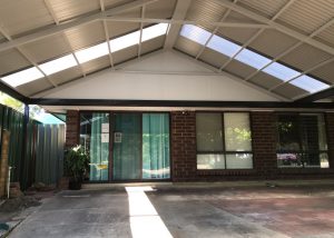 Gable roof Carport, Happy Valley