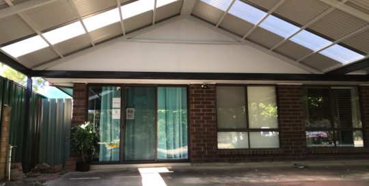 Gable roof Carport, Happy Valley